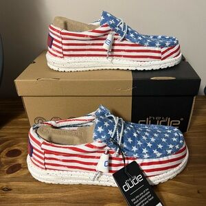 Hey Dude Stars and Stripes Shoes